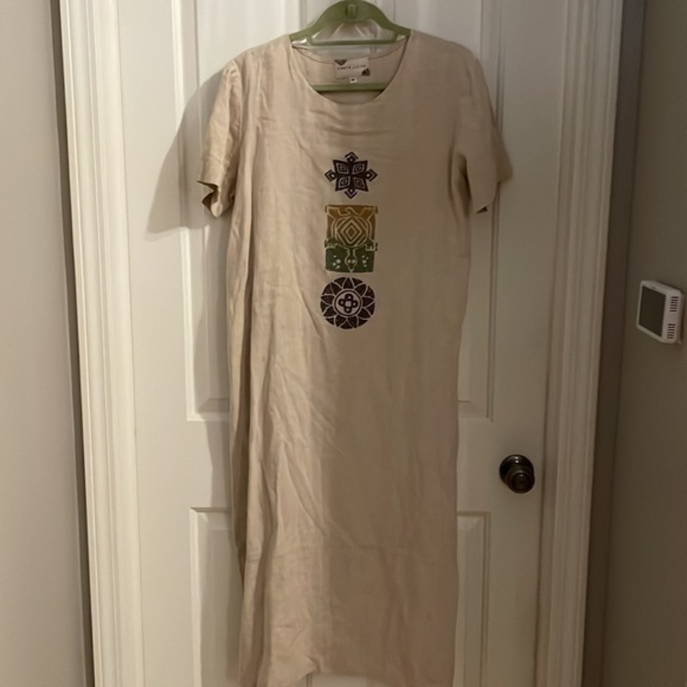 Earth Song size medium dress with matching vest